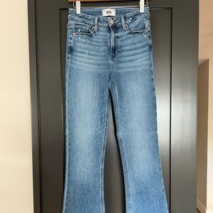 PAIGE Light Blue Flare Jeans